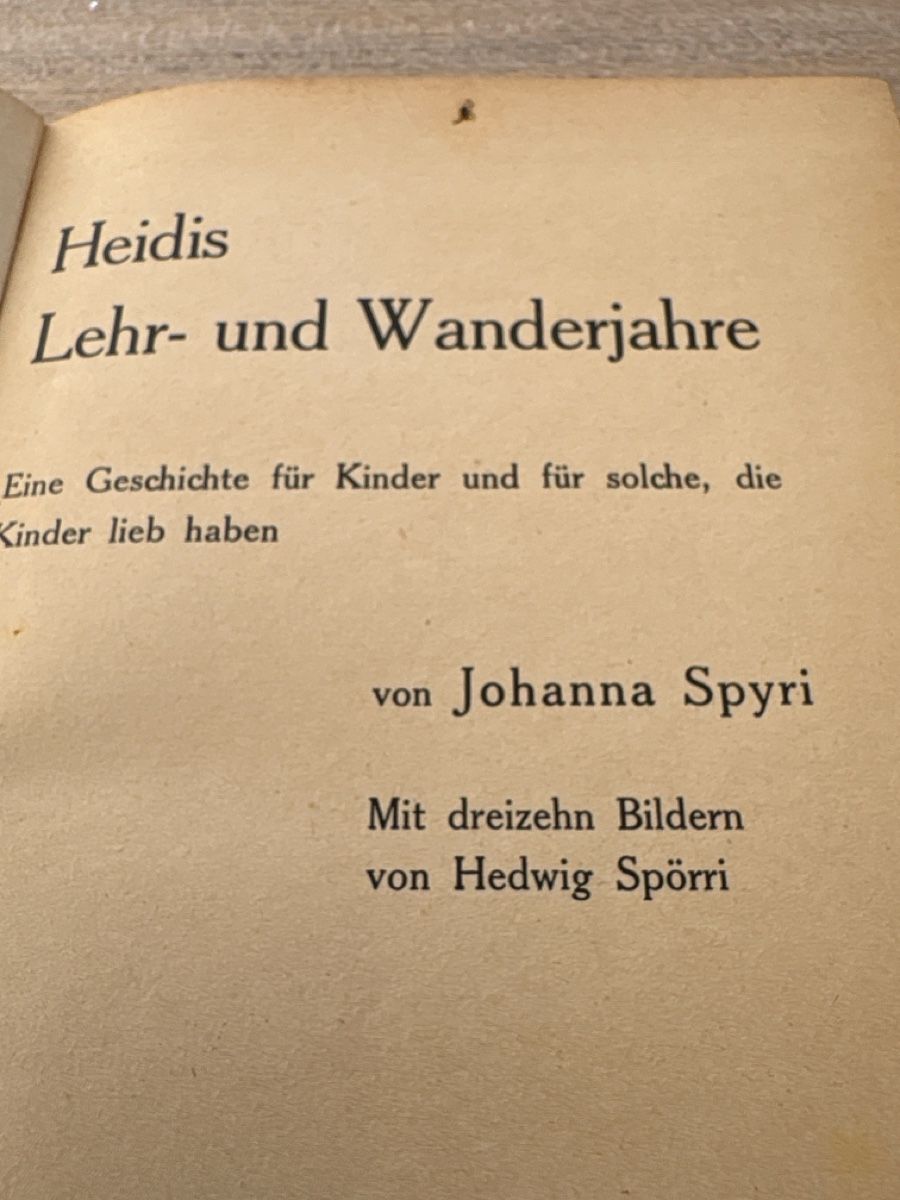 Libri: Heidi von Johanna Spyri – Usato da Verscio venduto da Foroglio 1