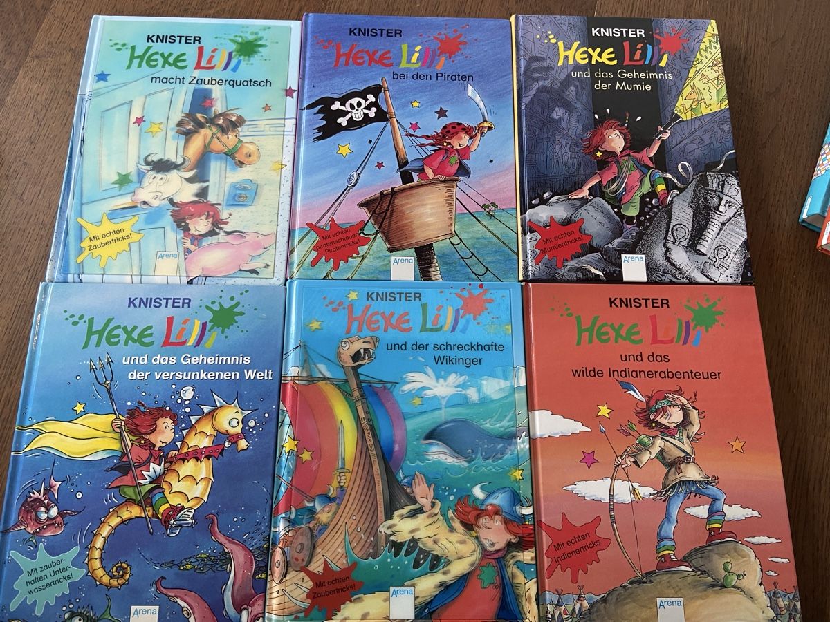 Libri: 6 Hexe Lilli Kinderbuecher  – Usato da tafers venduto da tinaac