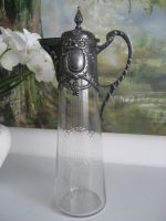 Grosse Prunkkaraffe Jugendstil 1900 Karaffe Antik