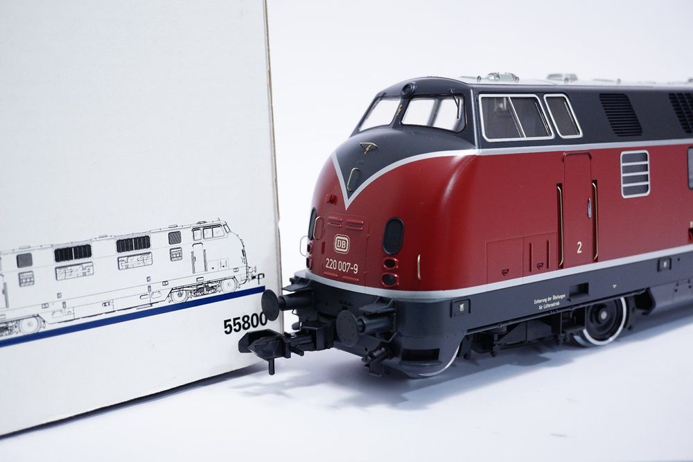 Popular Märklin 55800 Diesellok der DB BR 220 007-9 Digital Sound NEU OVP