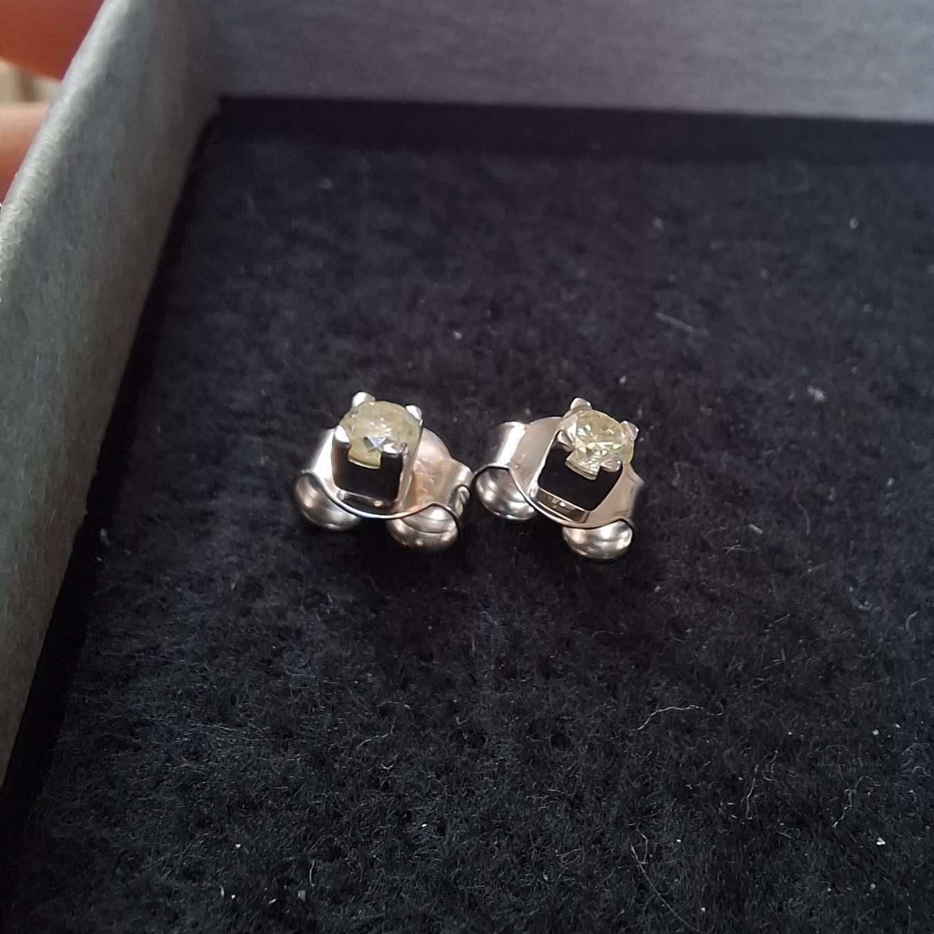 Orecchini pendenti & Orecchini a lobo: Diamantohrstecker Weissgold – Usato da Oftringen venduto da Nore1990 5