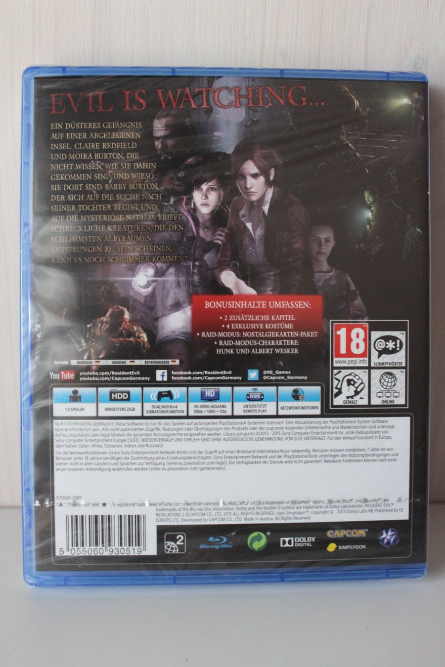 Giochi: Resident Evil Revelations 2 - PlayStation 4 / PS4 NEU – Nuovo e nell'imballaggio originale da Ebertswil venduto da Ricogoeritz 1