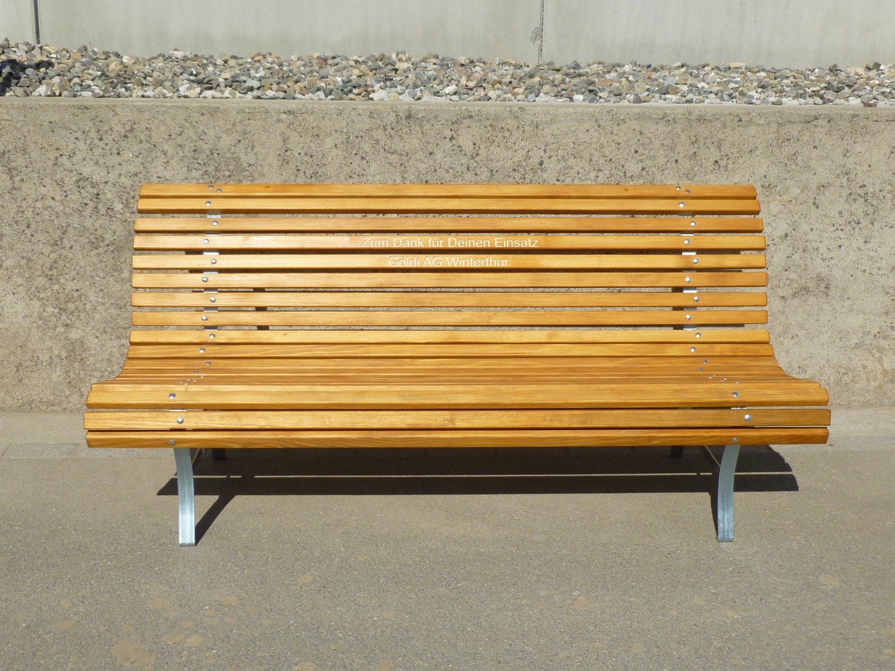 Panchine: Gartenbank Natur lasiert – Nuovo e nell'imballaggio originale da Weiningen TG venduto da gartenbaenkli 2