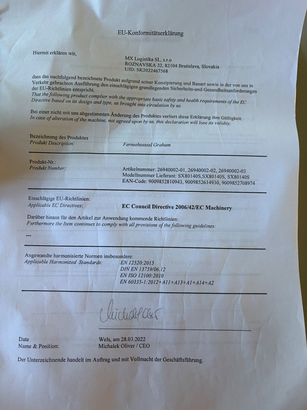 Poltrone: Fernsehsessel - Aufstehstuhl – Usato da Feusisberg venduto da Cabofa 4