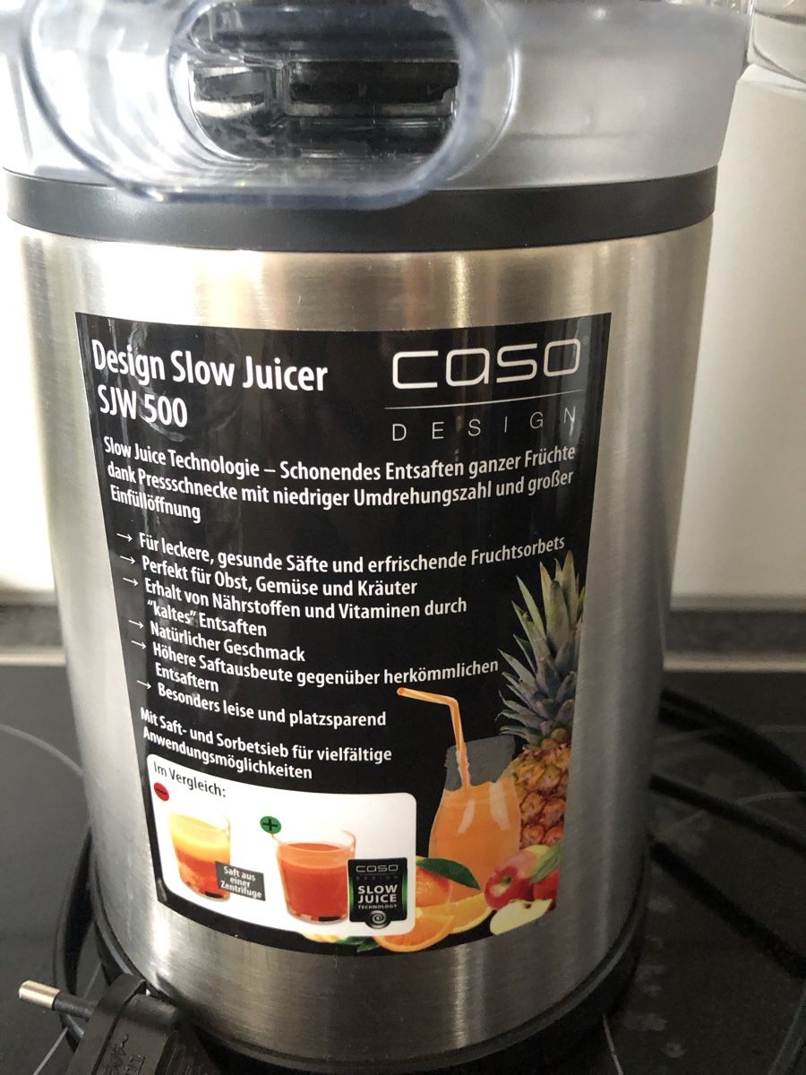 Elettrodomestici da cucina: CASO SJW 500 - Design Slow Juicer – Usato da Biel/Bienne venduto da Lianumi 1