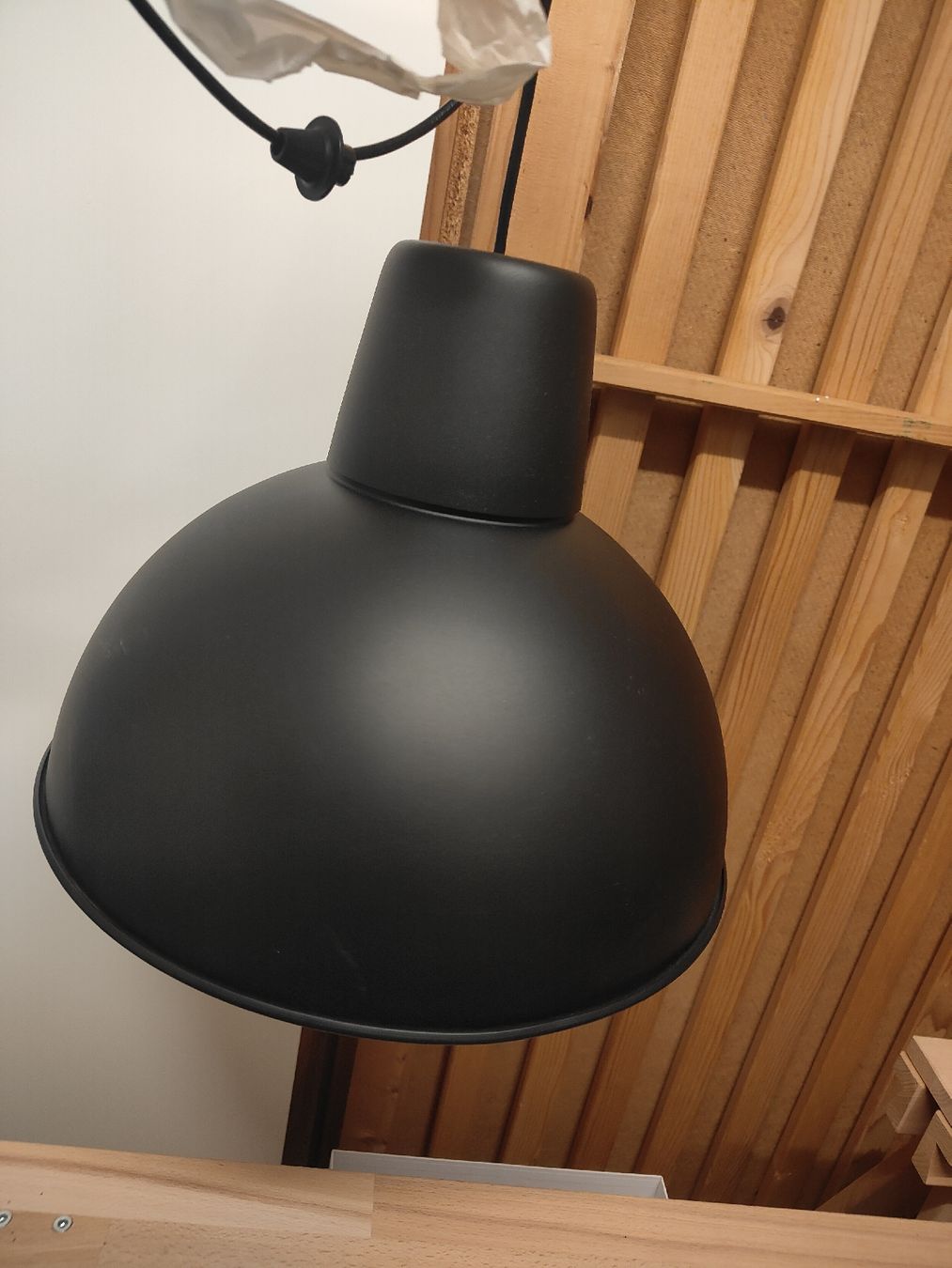 Ikea Lampadari & plafoniere: Hängelampe schwarz matt – Usato da Pfäffikon ZH venduto da nscherre