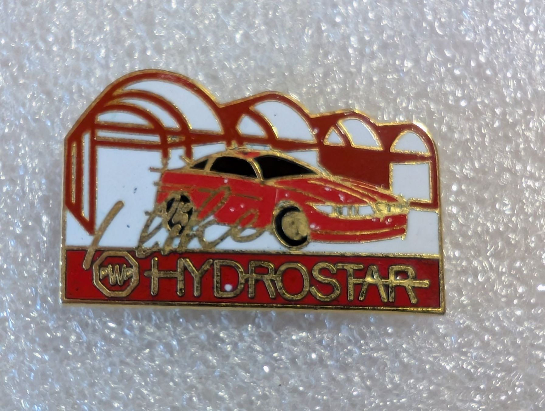 Placchette & Badge: Ansteckpin 286: Auto Hydrostar – Usato da Oppligen venduto da Pin-Fall-Shop
