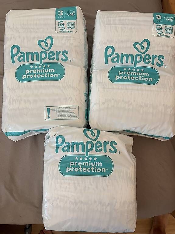 Pampers Windeleimer & Windeln: Pampers Grösse 3 - 177 Stück Original – Gebraucht aus Thalwil von Ixus400