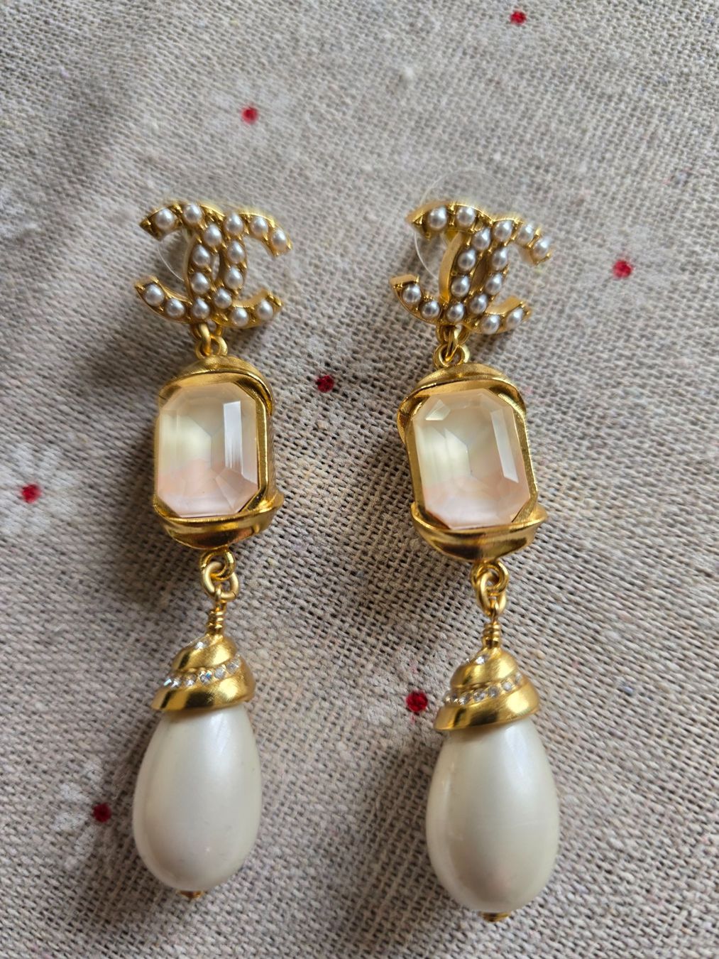 Orecchini pendenti & Orecchini a lobo: Chanel Ohrstecker/Hänger Lange WOW – Usato da Bottmingen venduto da sandy_2 2