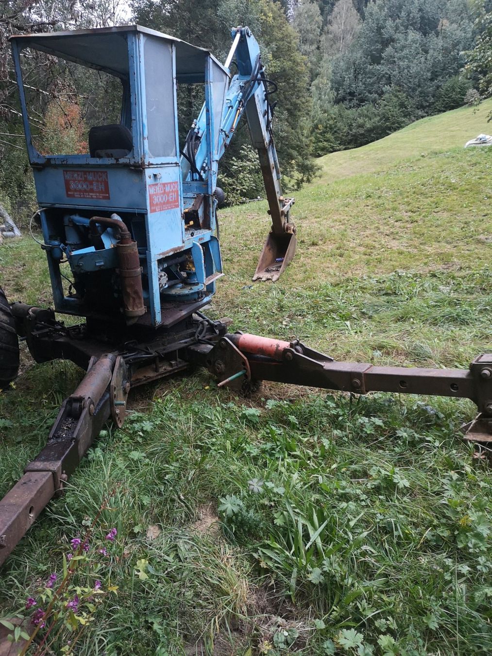 Menzi Muck Escavatori: Menzi Muck 3000EH ab Platz – Difettoso da Conters venduto da Fer_k9f6