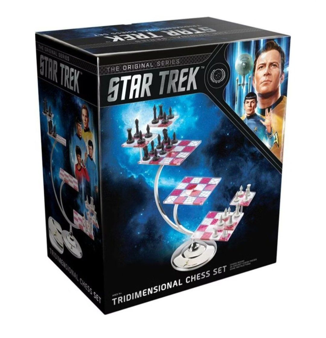 Giochi: 3D Schach STAR TREK, fabrikneu – Nuovo e nell'imballaggio originale da St. Margrethen SG venduto da audiolounge 1