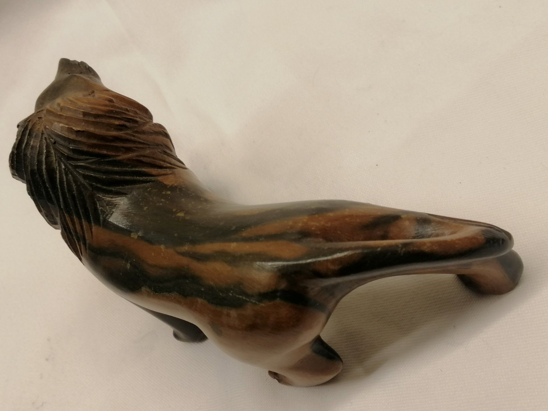 Figuren: Löwe Holz 70 iger Jahre, Handgeschnitzt – Gebraucht aus Rheinfelden von Cleopatra2000 3
