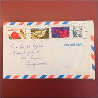 Luftpostbrief - Briefmarken USA - 1969