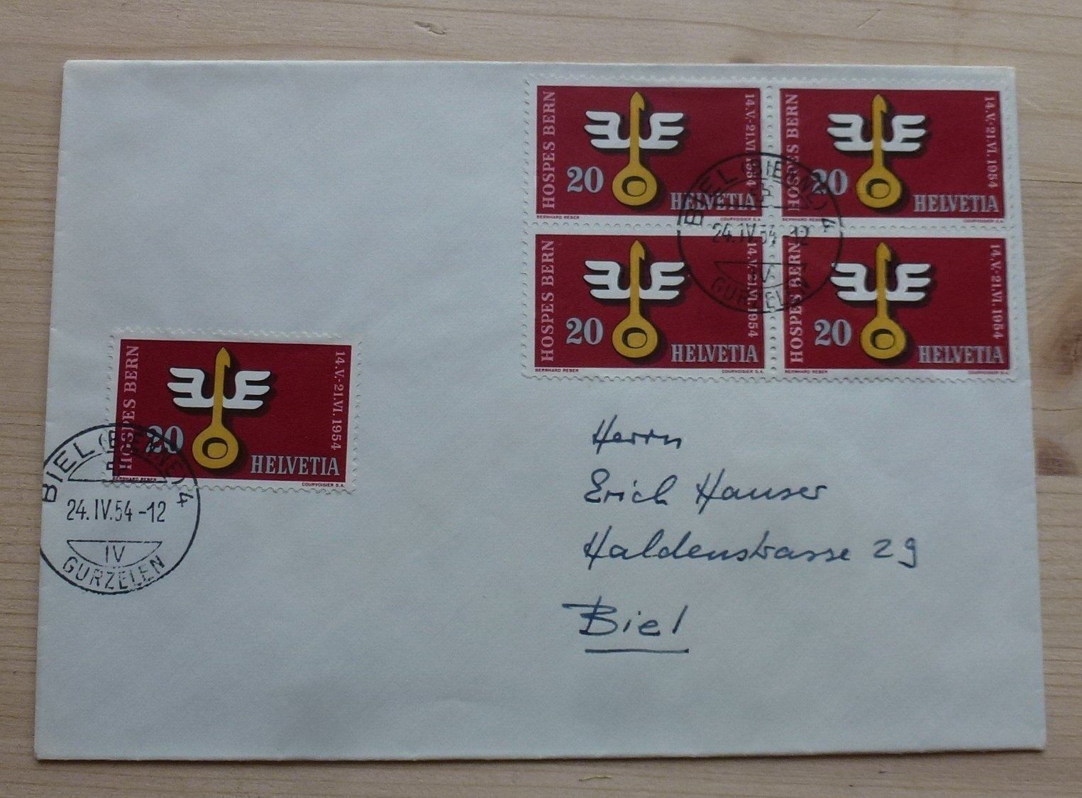 Alle Briefmarken: 1954 ++ Abart ,,Schatten über Kuba,, – Gebraucht aus Walkringen von Casablanca777 2