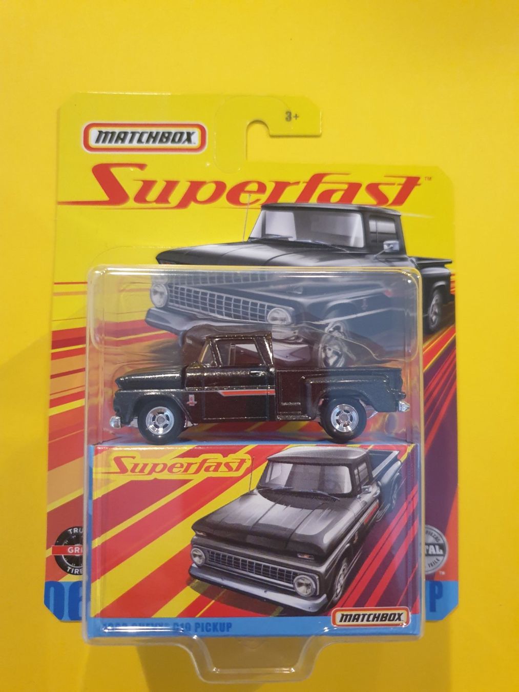 Matchbox Modellini d'auto: Matchbox 1963 CHEVY C10 PICKUP – Nuovo e nell'imballaggio originale da Oftringen venduto da Rotor