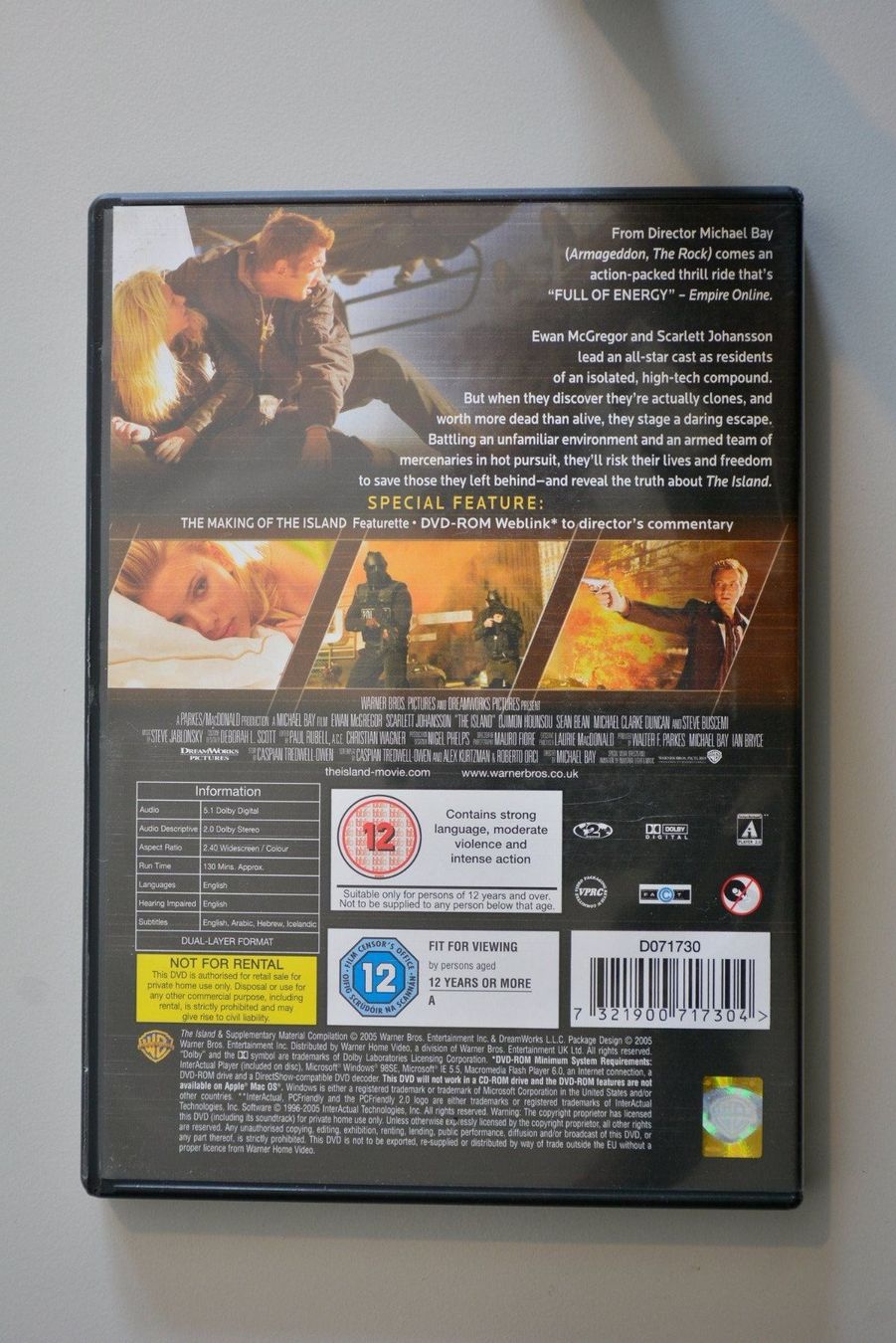 Tutti i DVDs: DVD - The Island – Usato da Oftringen venduto da yan_ht2y 1