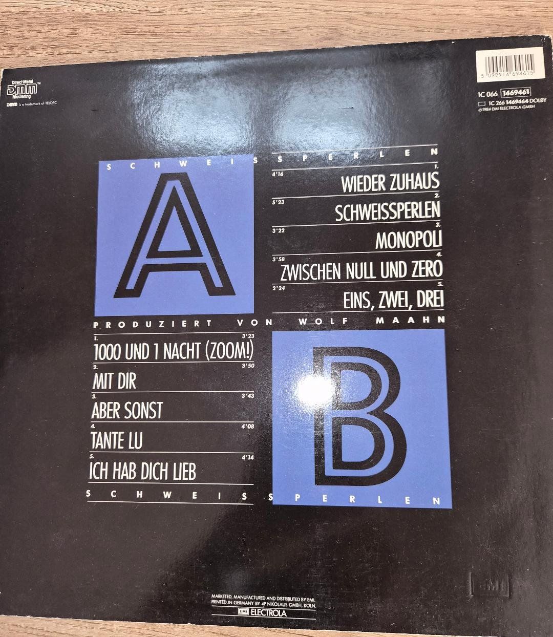 Dischi in vinile: LP Schallplatte Klaus Lage Band "Schweissperlen" – Usato da Dielsdorf venduto da Haesi0 2