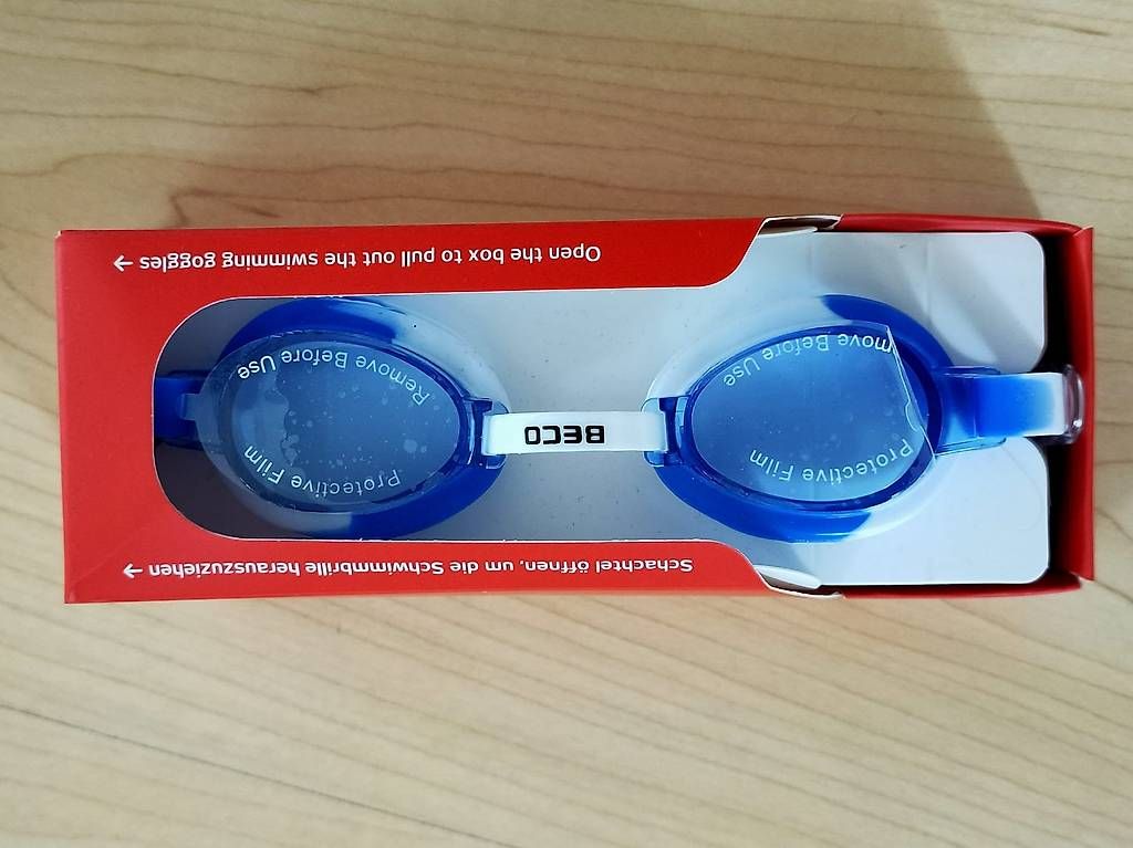 Beco Occhiali & Lenti: Kinder Schwimmbrille blau NEU! – Nuovo e nell'imballaggio originale da Münchenstein venduto da sterni_0813