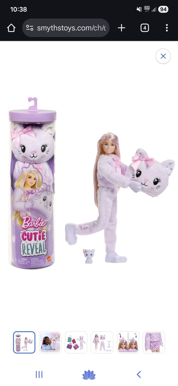 Hasbro Bambole: Barbie - cutie reveal Kitty – Usato da Kümmertshausen venduto da Deddy_1991