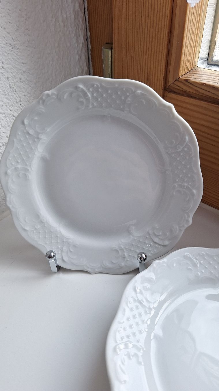 Lindner Piatti: Lindner Teller Set 4 Stk – Nuovo e nell'imballaggio originale da Schwarzenbach SG venduto da ct-porzellan 1