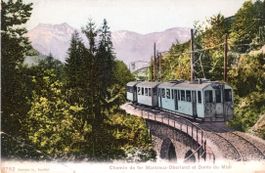 Montreux - Oberland  VD / BE  -   Chemin de fer   éléctrique