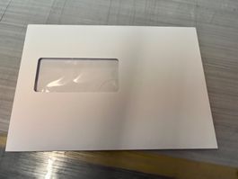 Kuverts mit Fenster links C5 mit CD Lasche