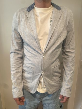 J.C. Rags Jersey Blazer, Grau, Gr. M,Top Zustand!
