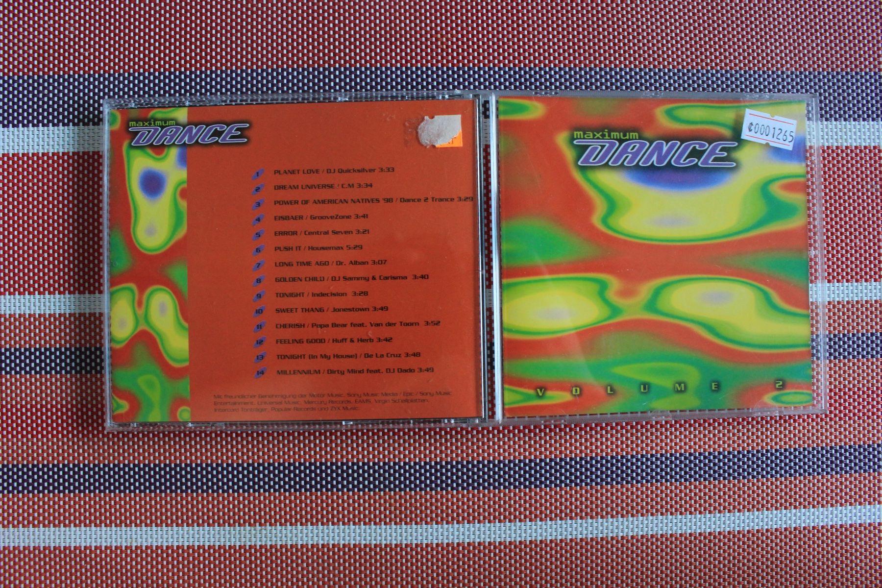 CD: Maximum Dance Volumen 2 CD – Usato da Geroldswil venduto da CD-Verkauf-2022