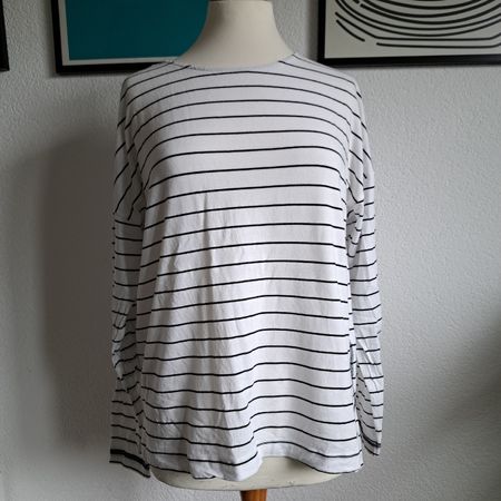 Street One Shirt, Grösse 40, gestreift, Langarm Top!