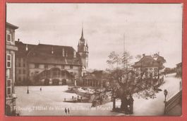 Fribourg - Hôtel de Ville - Fotokarte ca. 1915