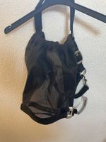Halfter mit integrierter Fliegenschutzmaske, schwarz, Cob