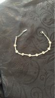 STEEL Armband Silber mit Kreisen verstellbar schmal