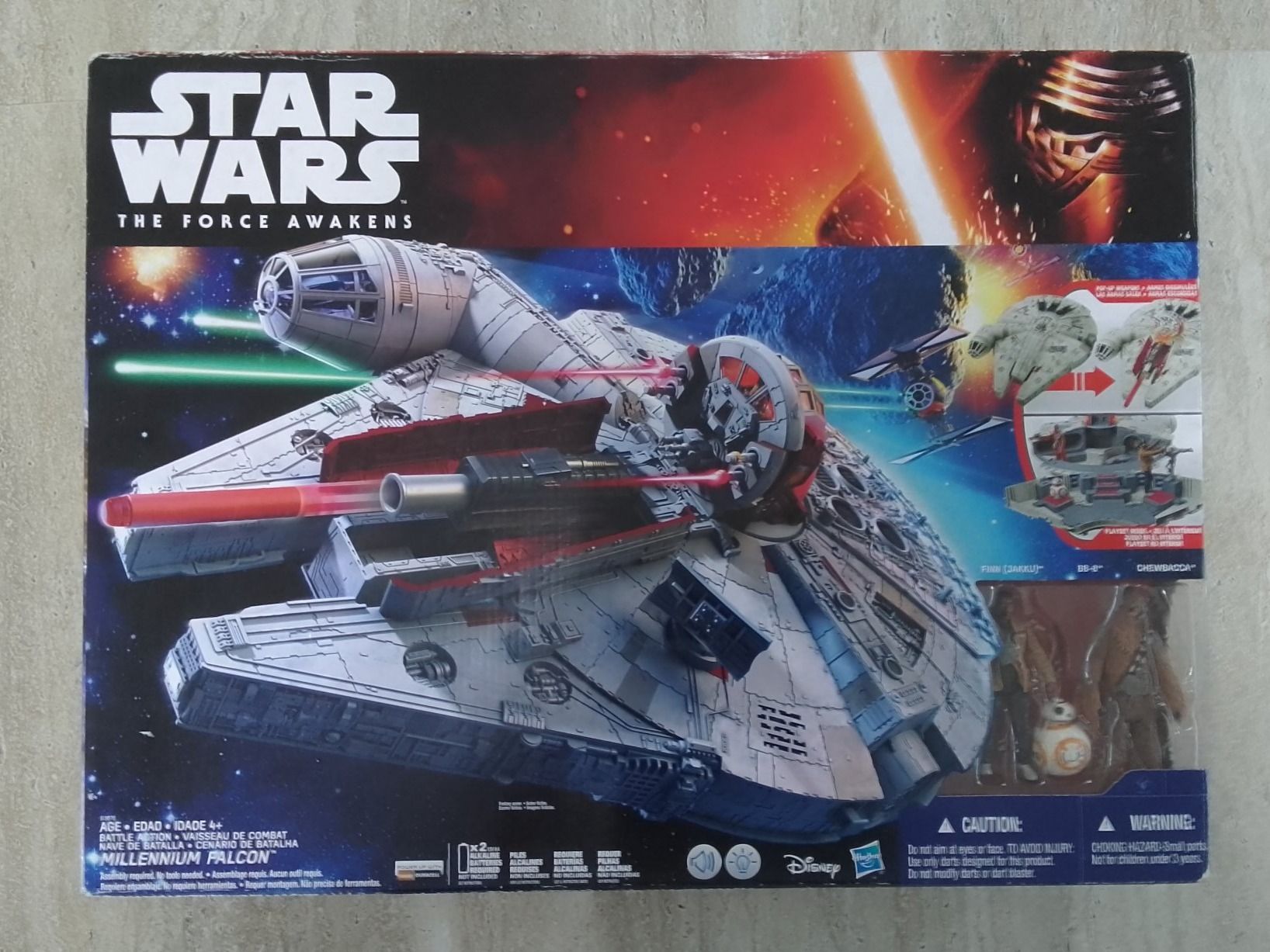 Star Wars Figuren: Falcón Milenium Star wars , the force awakens , HASBRO – Neu und originalverpackt aus pully von gringoloko