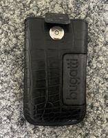 Bugatti Handy Etui, Leder, Schwarz, Top Zustand!