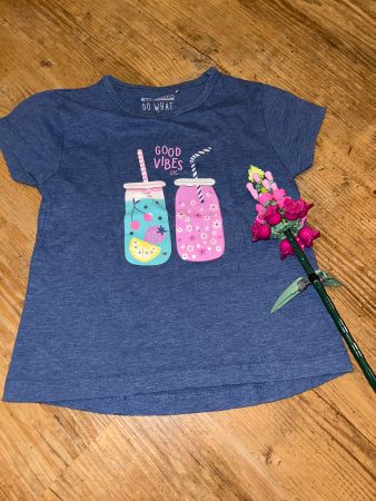 Blaues T-Shirt Staccato 104/110