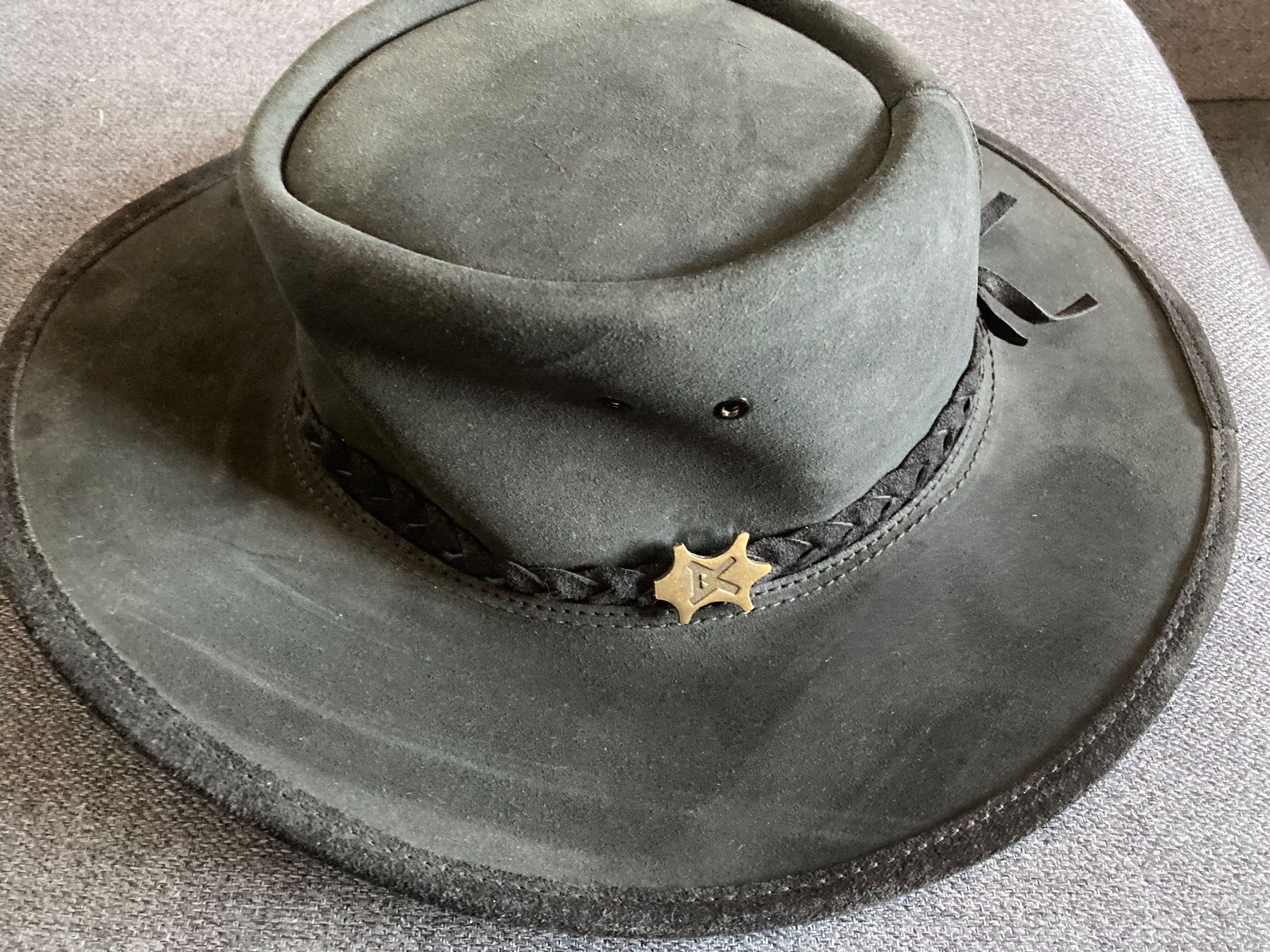 Copricapi, berretti & cappellini: Australia Leder Hut - BC HATS – Usato da Zürich venduto da onuba