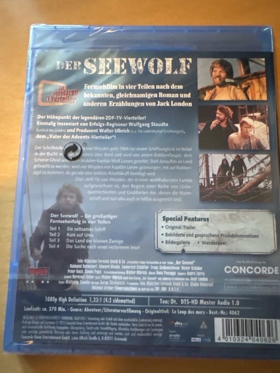 Alle DVDs: Der Seewolf – Neu und originalverpackt aus Brunnadern von Nanuk60 1