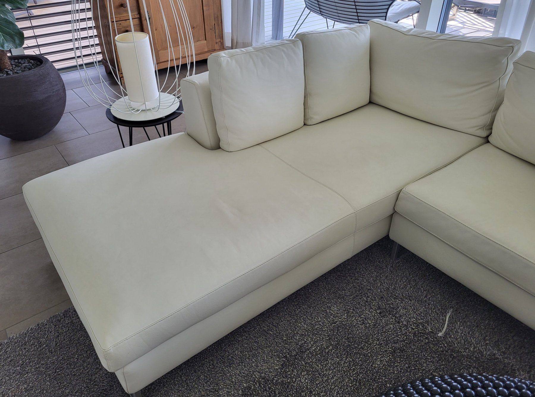 Sofas: Desing-Polstergruppe aus Leder Top-Zustand – D'occasion à Häggenschwil par Praud22 2