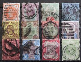 Grossbritannien MNr. 86-97 gestempelt