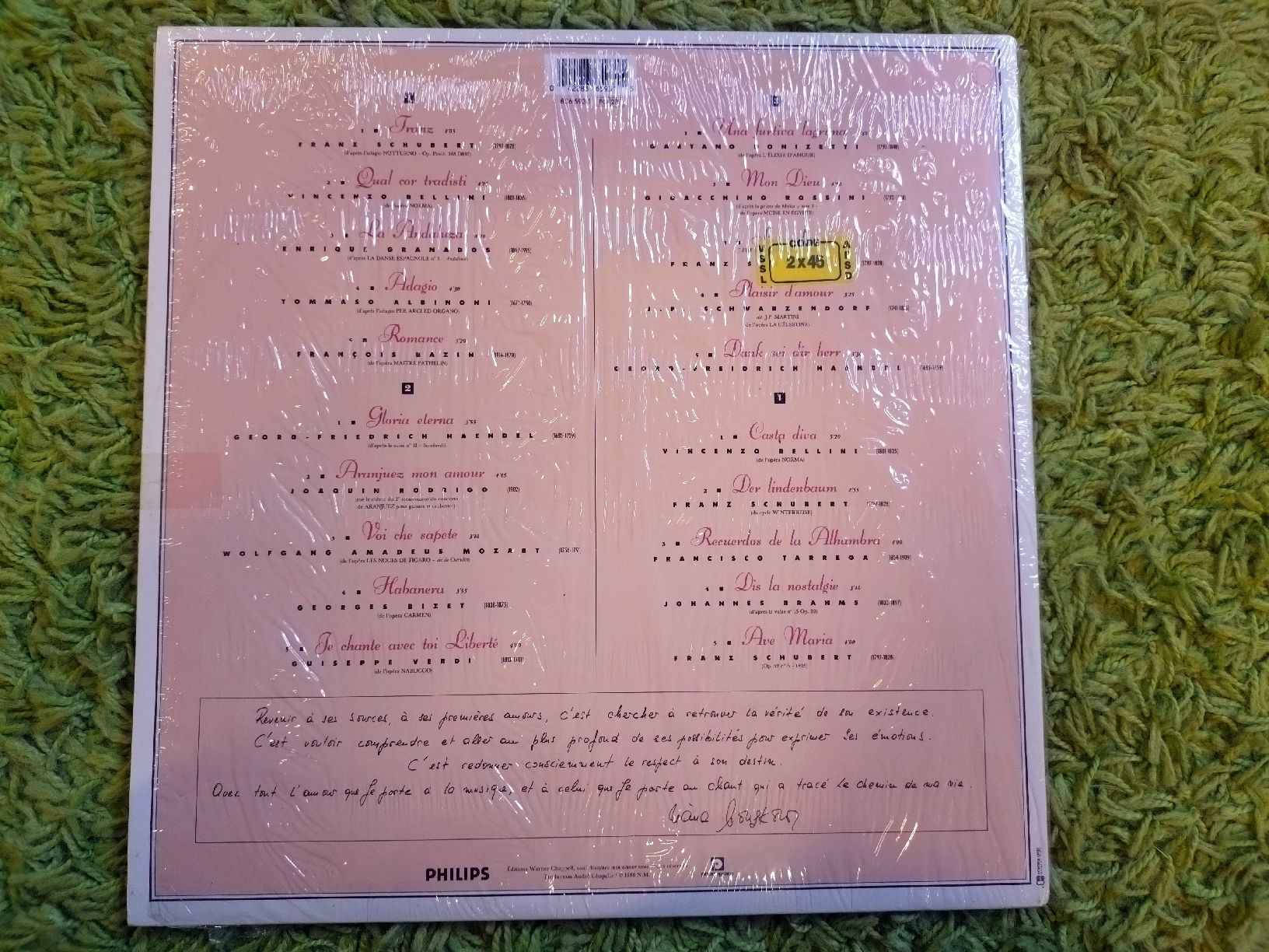 Dischi in vinile: Vinyle Nana Mouskouri Classique  – Usato da Farvagny-le-Grand venduto da LaCaverne 1