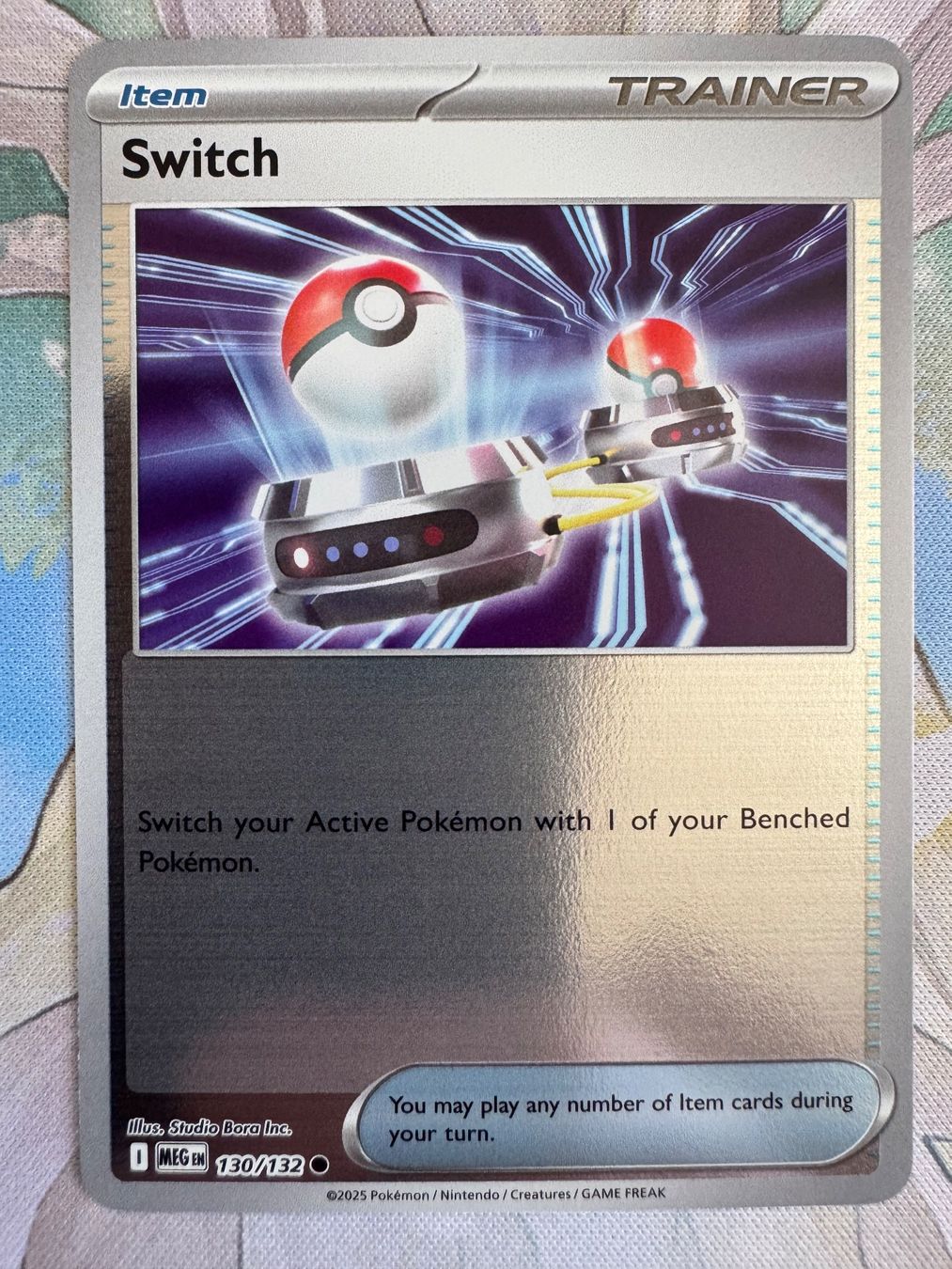 Pokémon Carte collezionabili: Pokémon TCG - Switch Reverse (MEG130) Mega Evolution – Nuovo (secondo la descrizione) da Oberwil BL venduto da Chelsea26