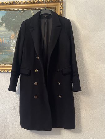 Von Nichtraucher Mantel gr40 -123  reinewolle gut elegant