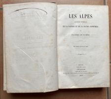 Les Alpes,  Nature et faune alpestres. F.de Tschudi.1859