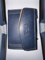 Portemonnaie Leder blau Tony Perotti neuwertig