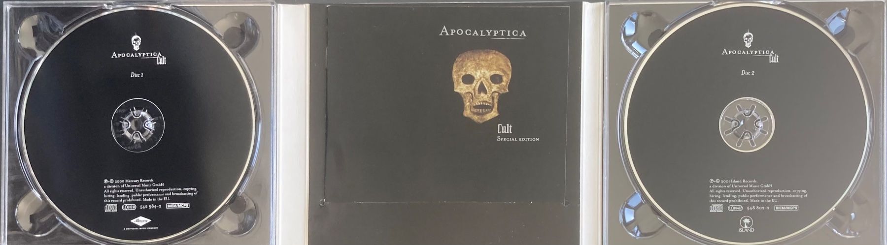 CD: APOCALYPTICA - CULT – Usato da Poliez-Pittet venduto da Newtown-Records 2