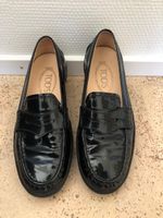 Tod's Loafer Lackleder schwarz Grösse 35.5 gebraucht