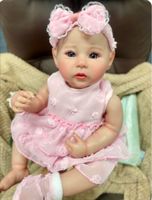 Reborn Baby Puppe Voll-Vinyl: Mädchen