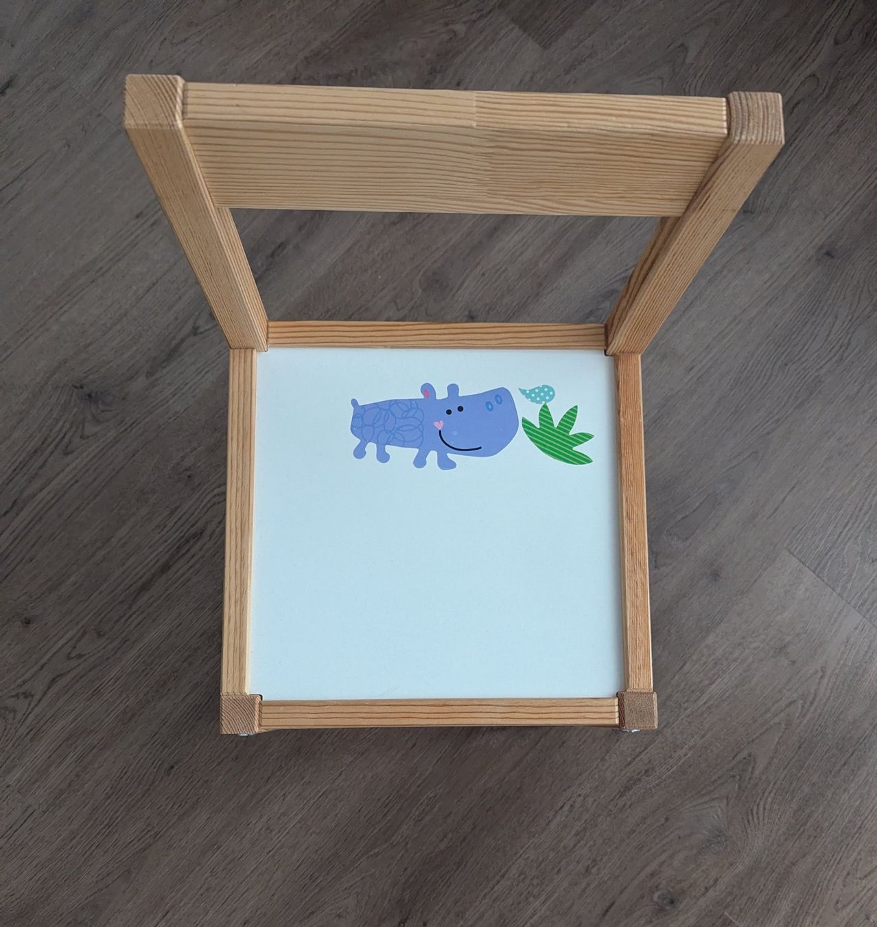 Set di tavolo e panche: Table enfant et 2 chaises en bois – Usato da Brügg BE venduto da Bidou44 5