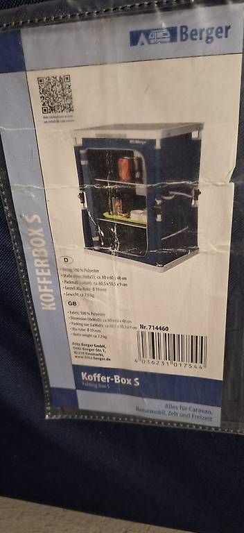 Valises de voyage: Berger Kofferbox S – D'occasion à Effretikon par Baumpe01