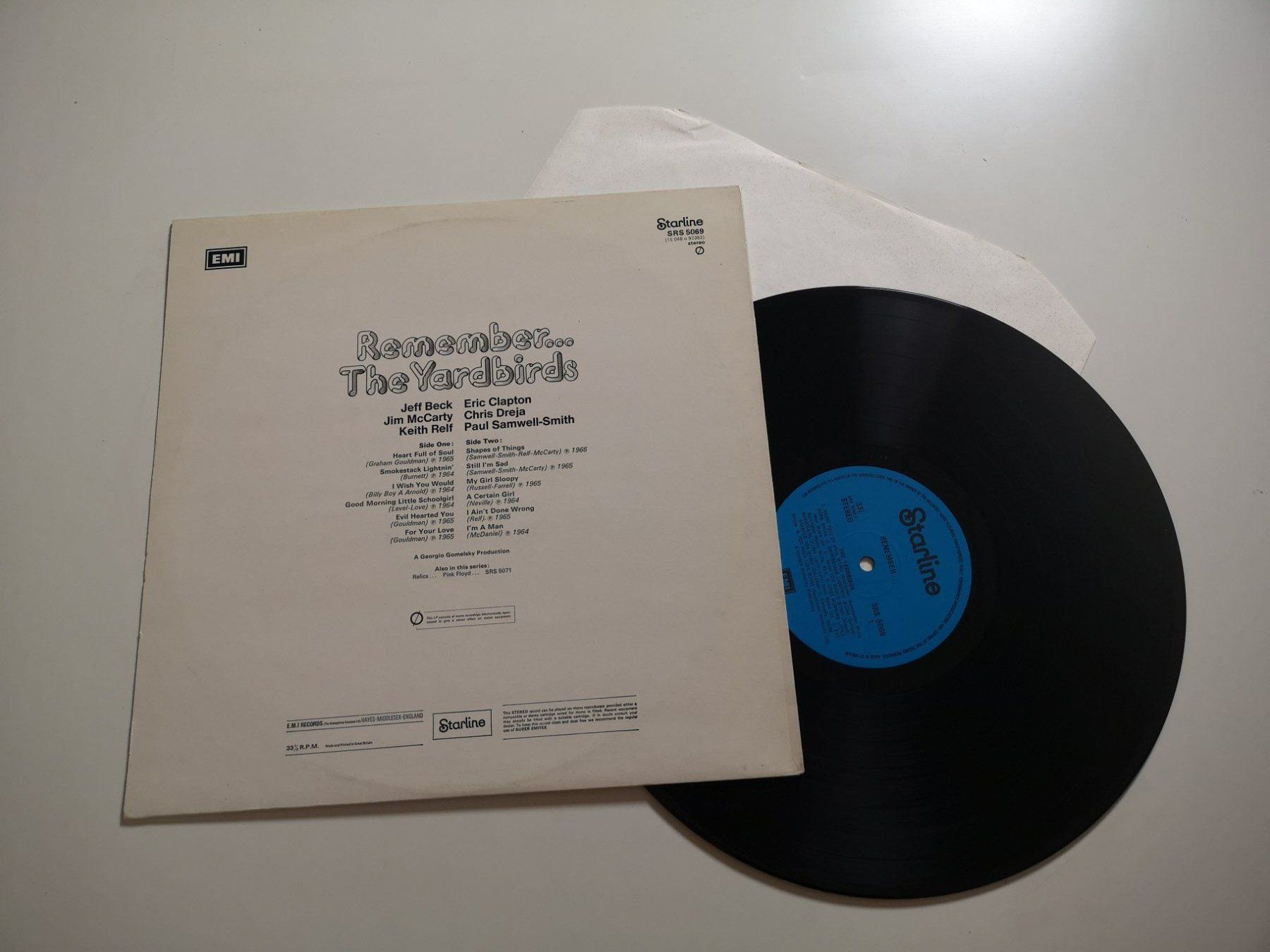 Dischi in vinile: THE YARDBIRDS - REMEMBER .. – Usato da Grafenried venduto da House-of-Oldies 1